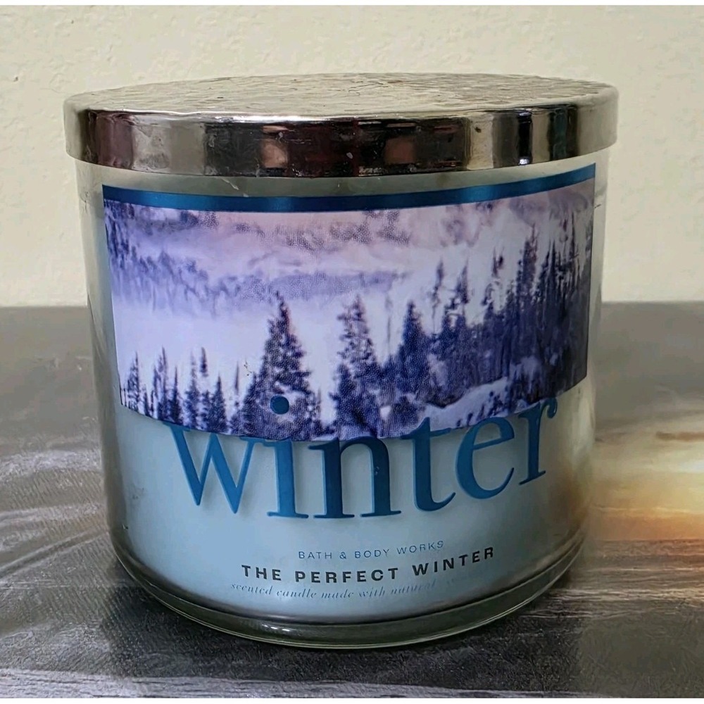 Bath & Body Works THE PERFECT WINTER Large 3-Wick Scented Candle 14.5 oz